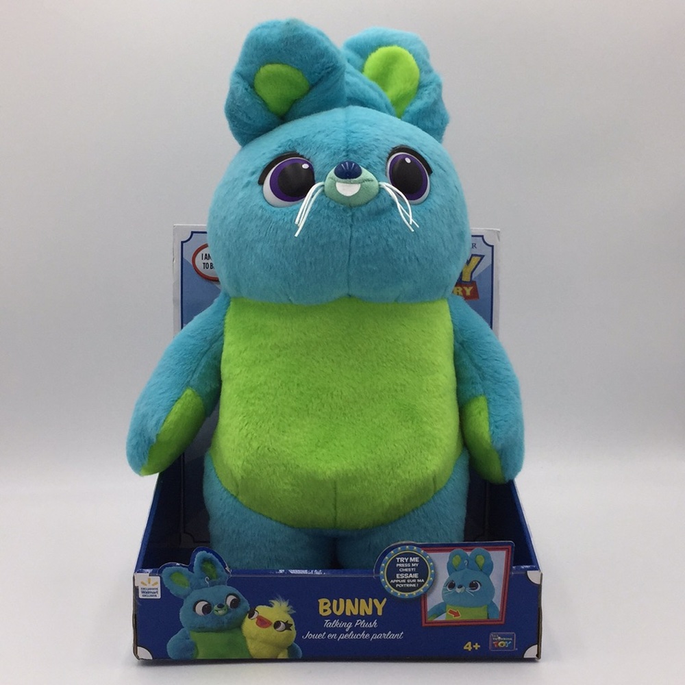 Disney Pixar Toy Story 4 Bunny Talking Plush Stuffed Animal Over 15 Sayi…